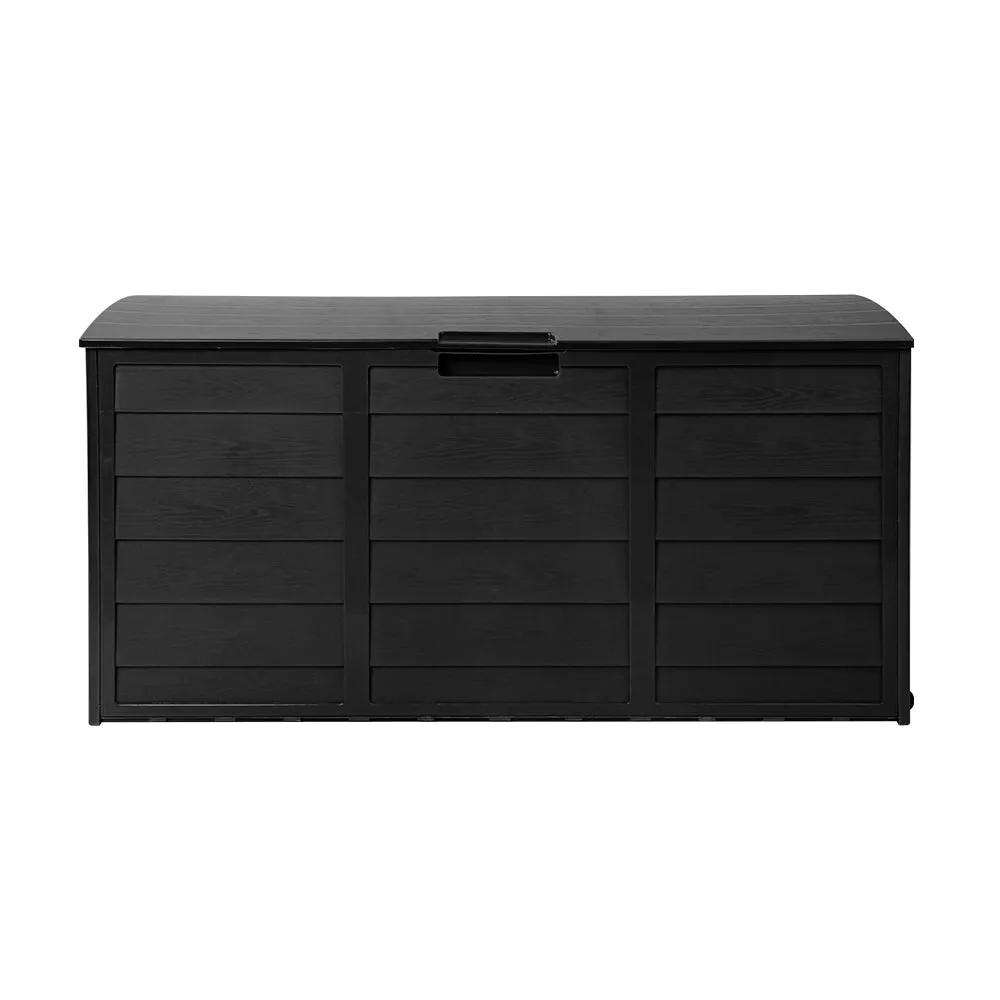 290L Outdoor Storage Box - All Black
