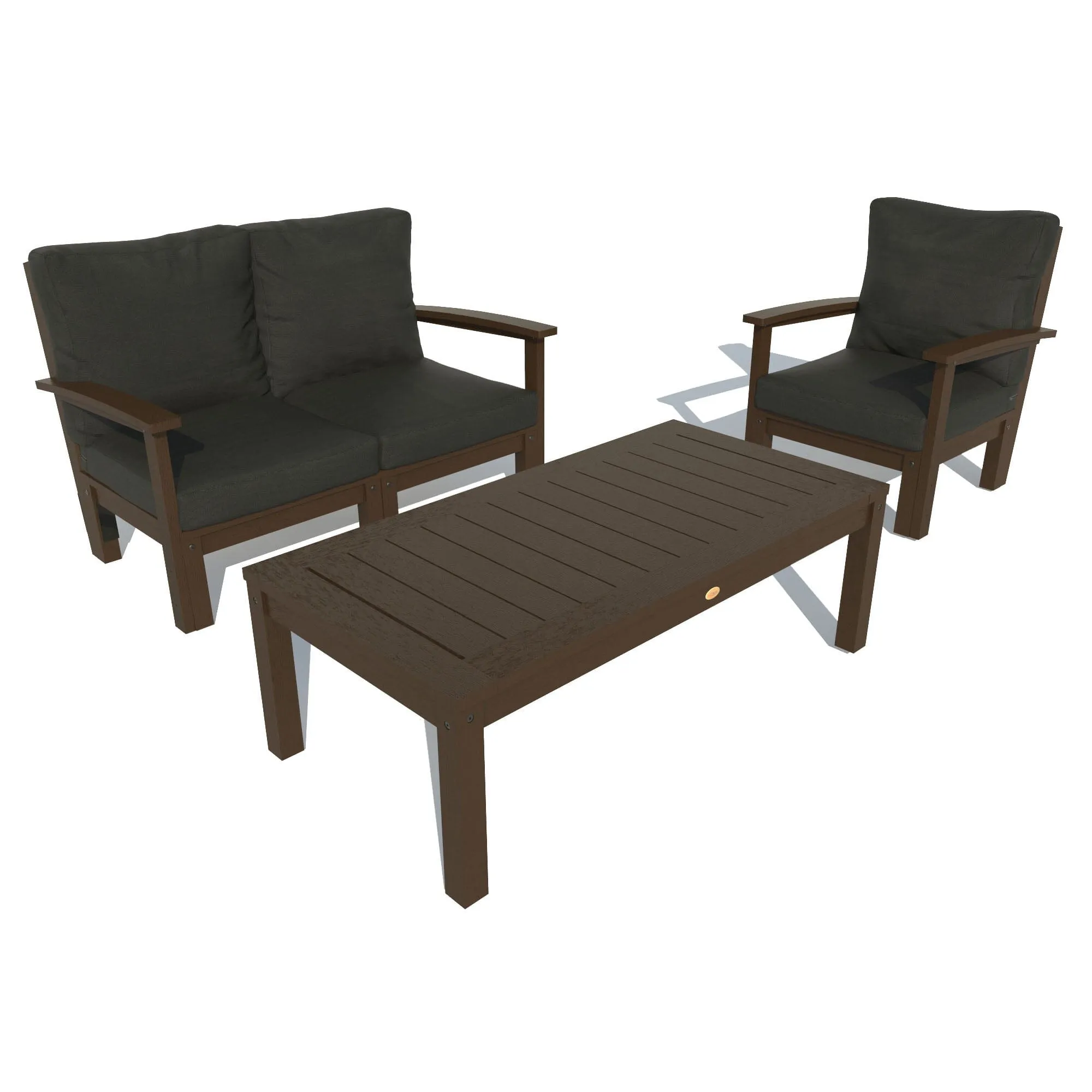 Bespoke Deep Seating: Loveseat, Chair and Conversation Table