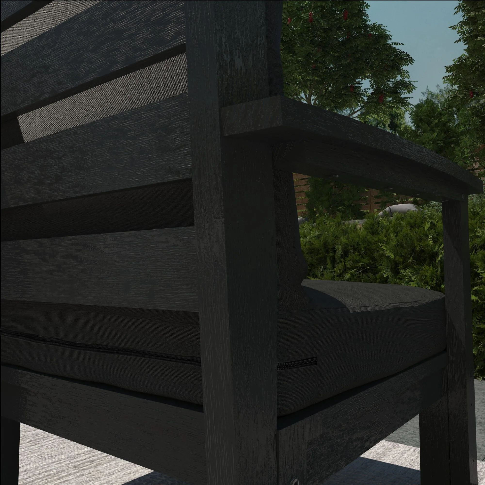 Bespoke Deep Seating: Loveseat, Chair and Conversation Table