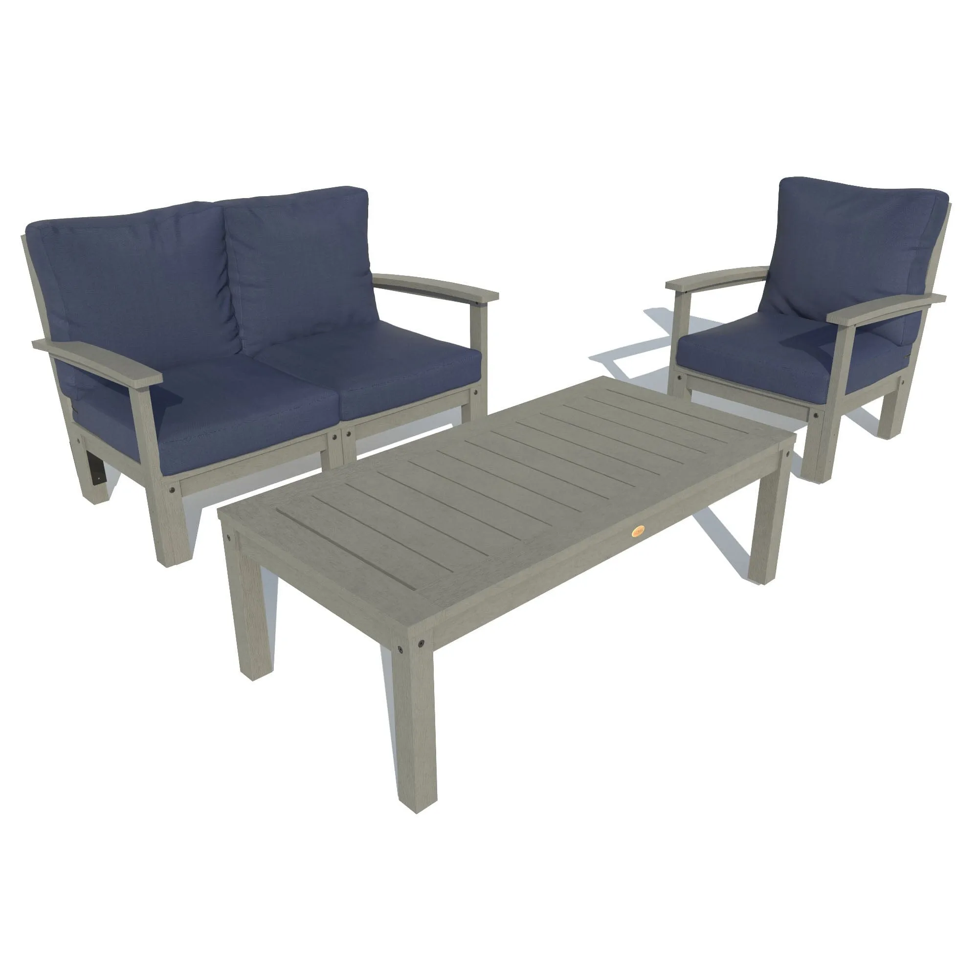 Bespoke Deep Seating: Loveseat, Chair and Conversation Table
