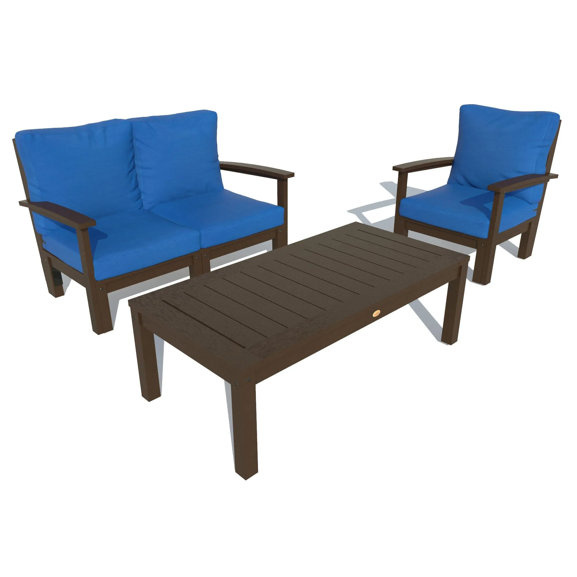 Bespoke Deep Seating: Loveseat, Chair and Conversation Table