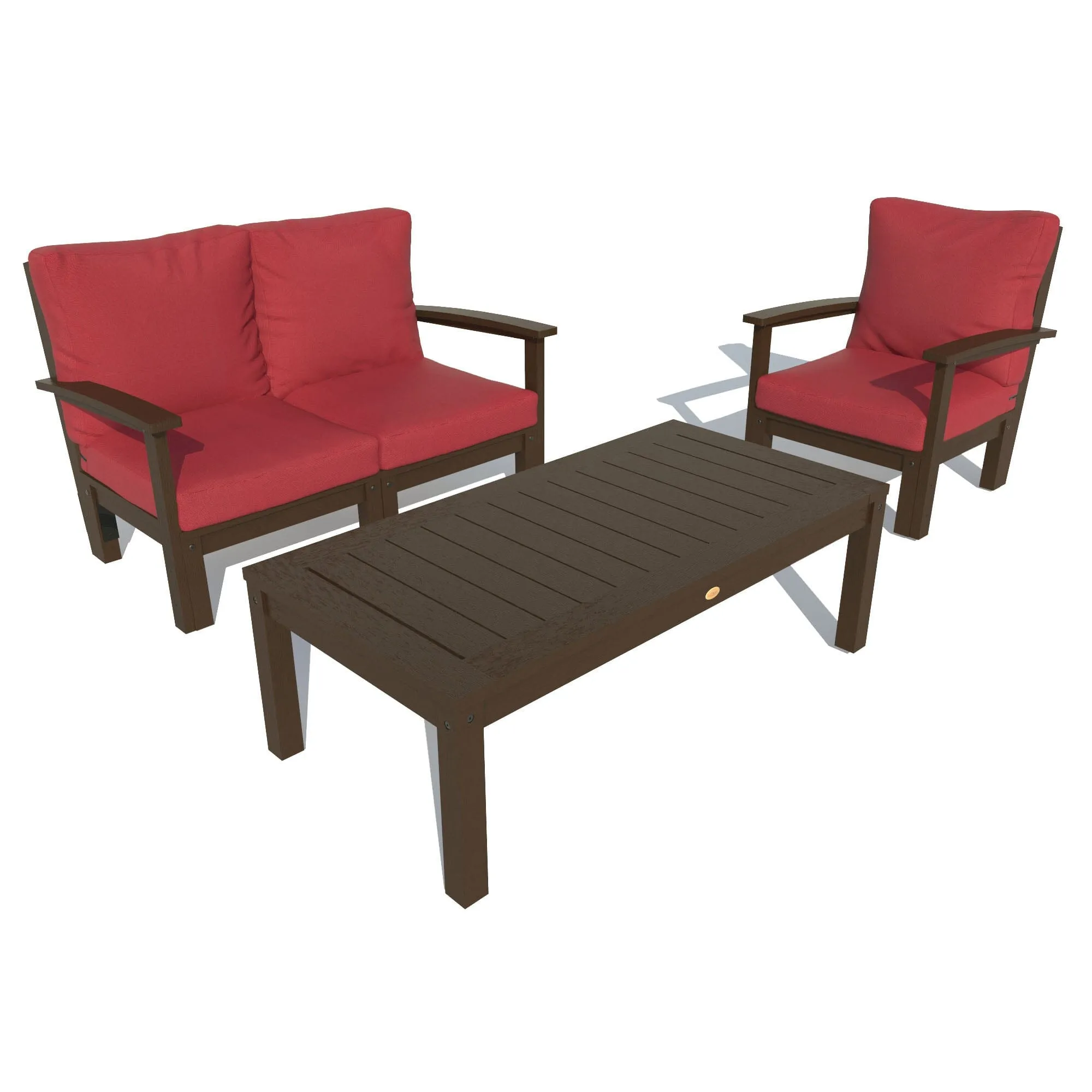 Bespoke Deep Seating: Loveseat, Chair and Conversation Table
