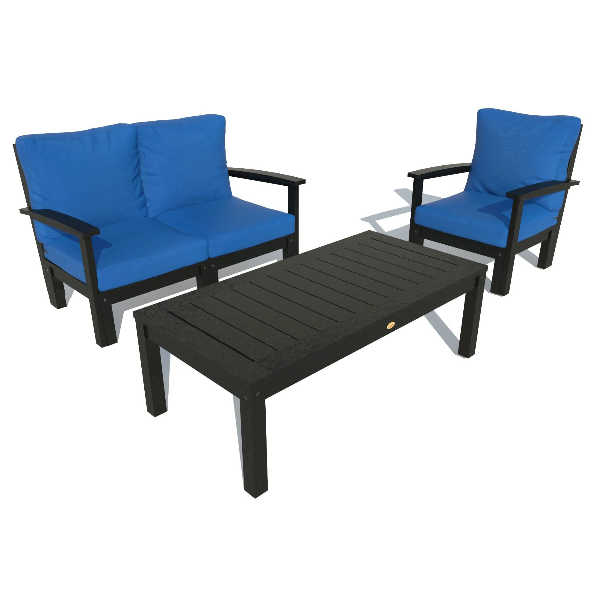 Bespoke Deep Seating: Loveseat, Chair and Conversation Table