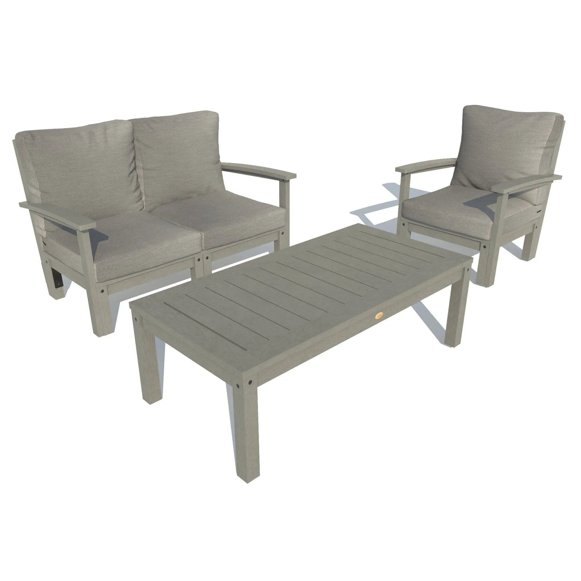 Bespoke Deep Seating: Loveseat, Chair and Conversation Table