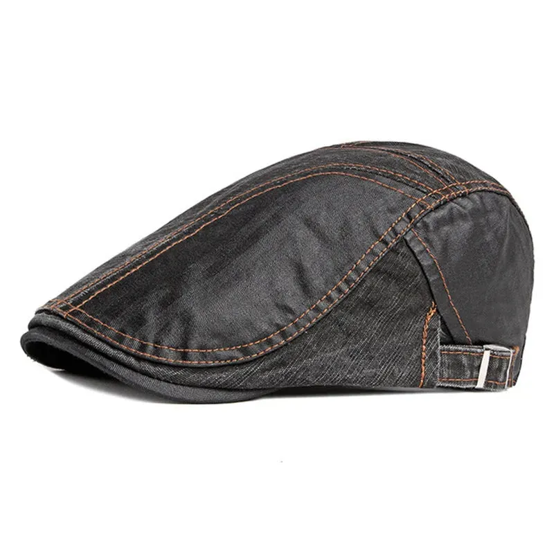 Casual Vintage Outdoor wool Flat Caps