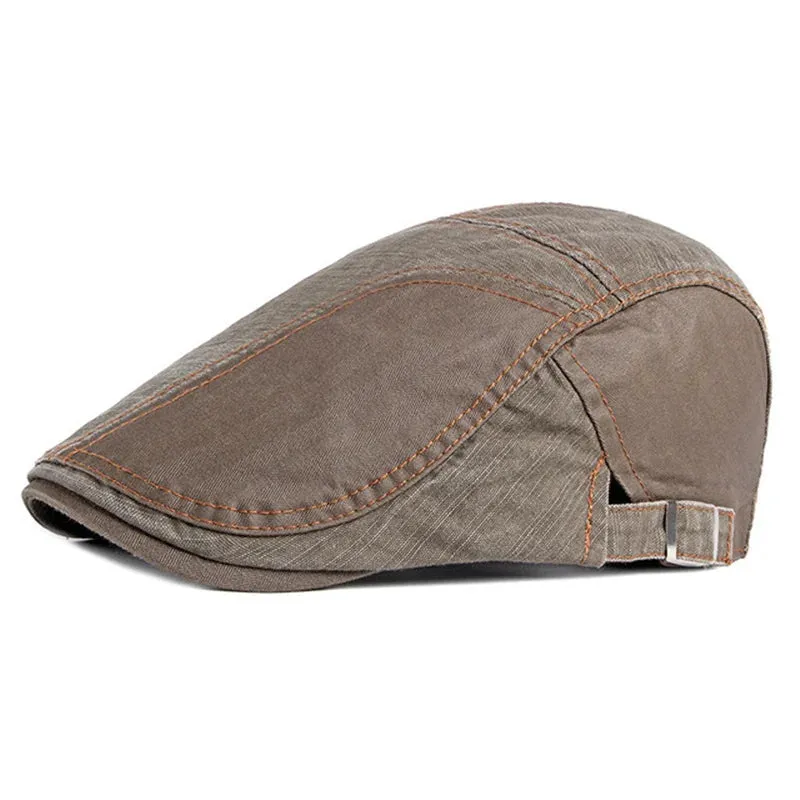 Casual Vintage Outdoor wool Flat Caps