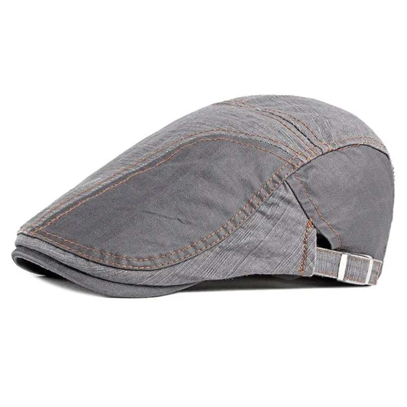 Casual Vintage Outdoor wool Flat Caps