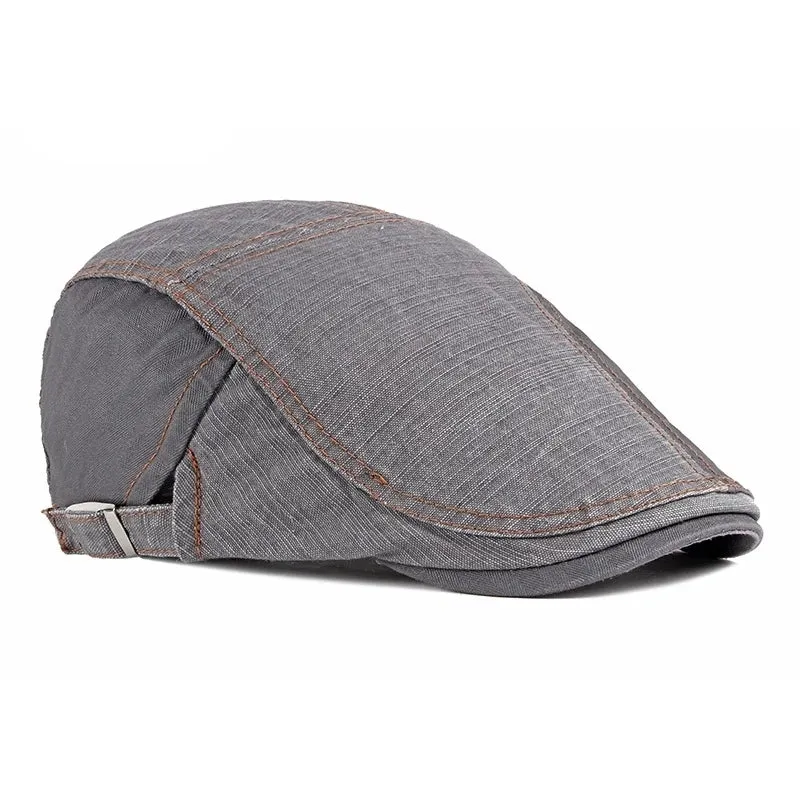 Casual Vintage Outdoor wool Flat Caps