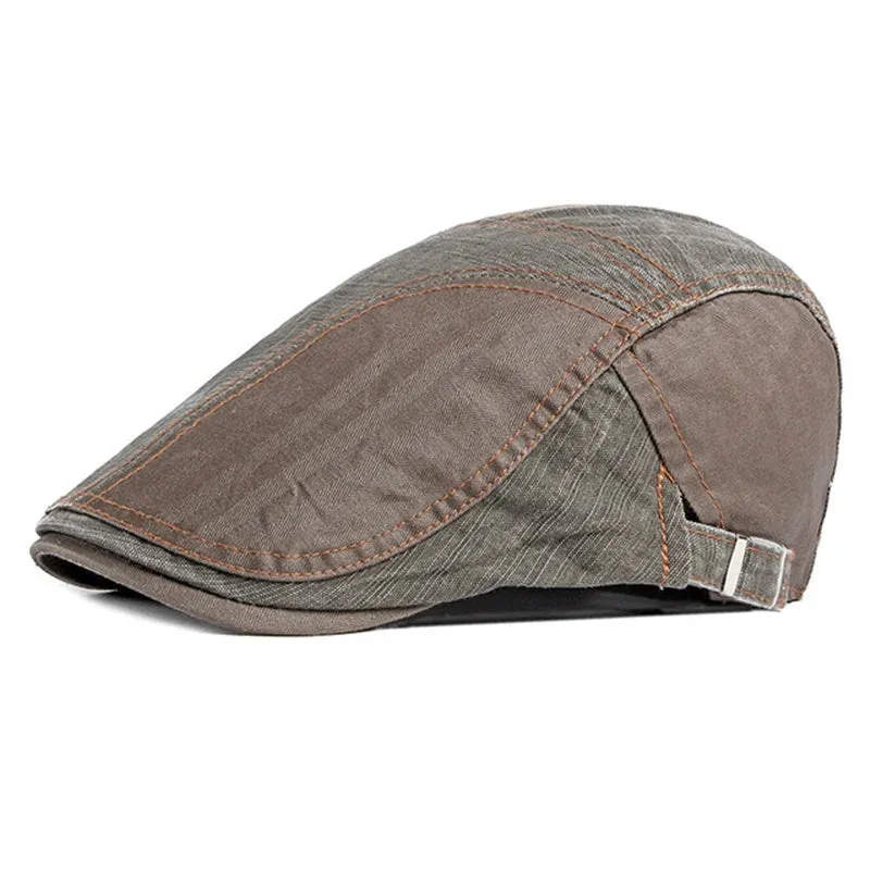 Casual Vintage Outdoor wool Flat Caps