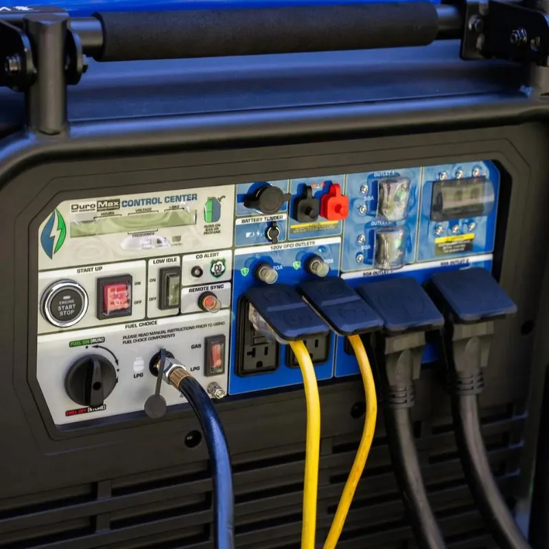 Duromax XP16000IH Dual Fuel Portable Inverter Generator w/ CO Alert