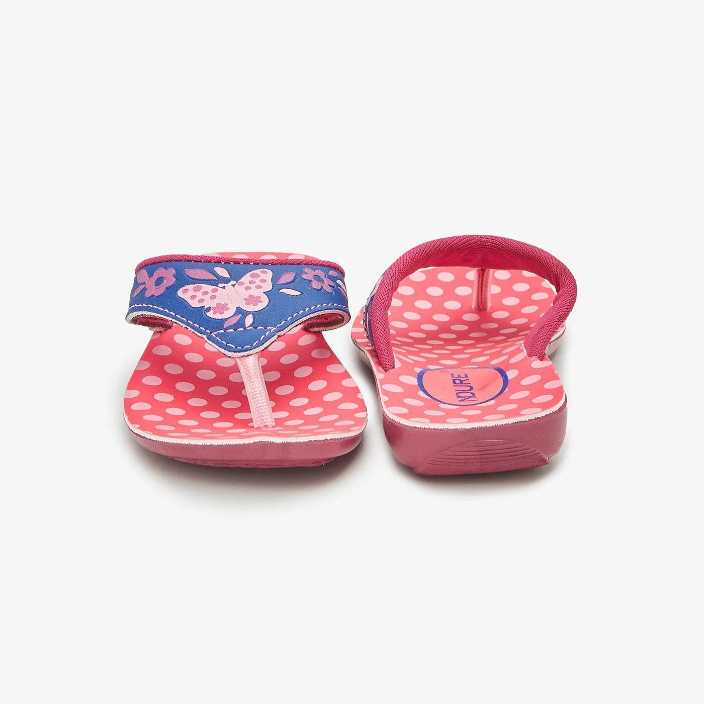 Girls Floral Chappals