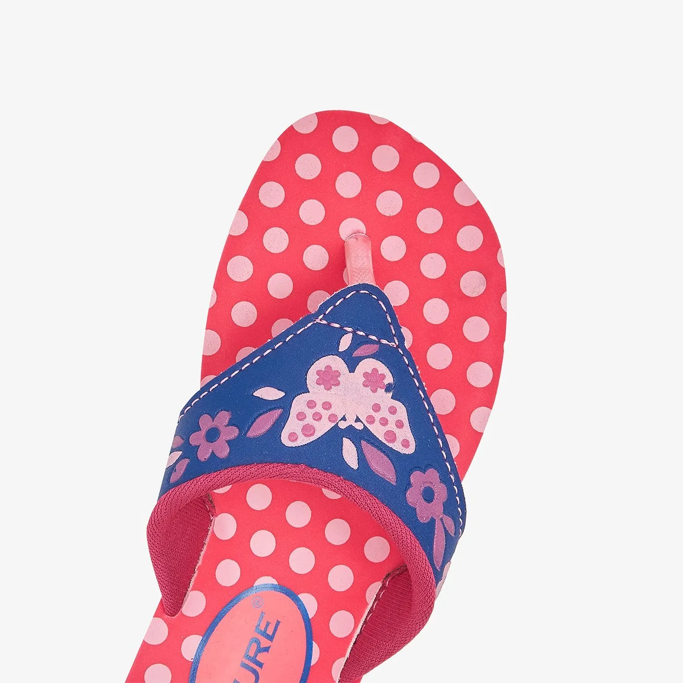 Girls Floral Chappals