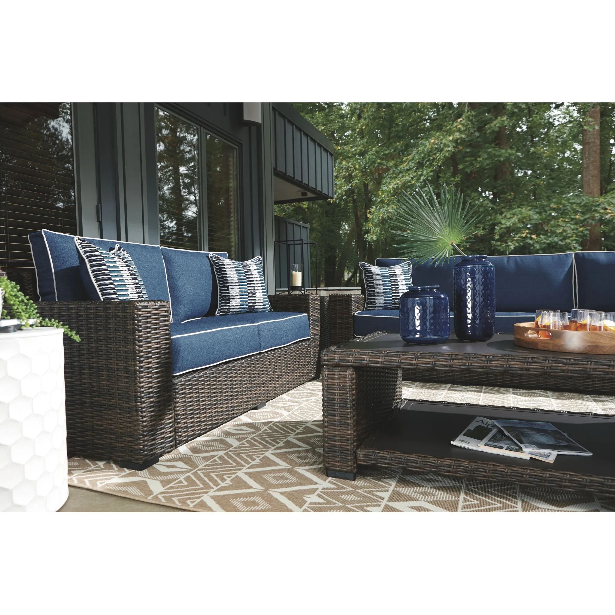 Grasson Lane 3 Piece Outdoor Seating