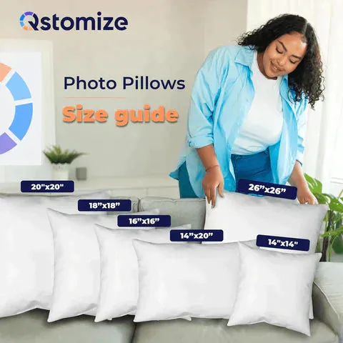 Memorial Pillow with Editable Text