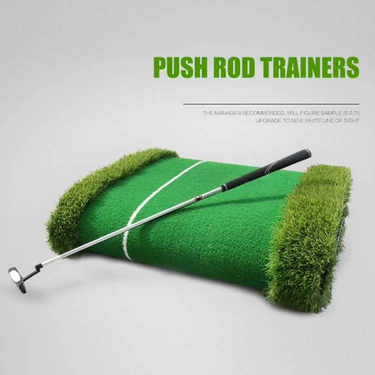 PGM Golf Four Colors Putting Mat Push Rod Trainer, Size: 75x300cm(Green)