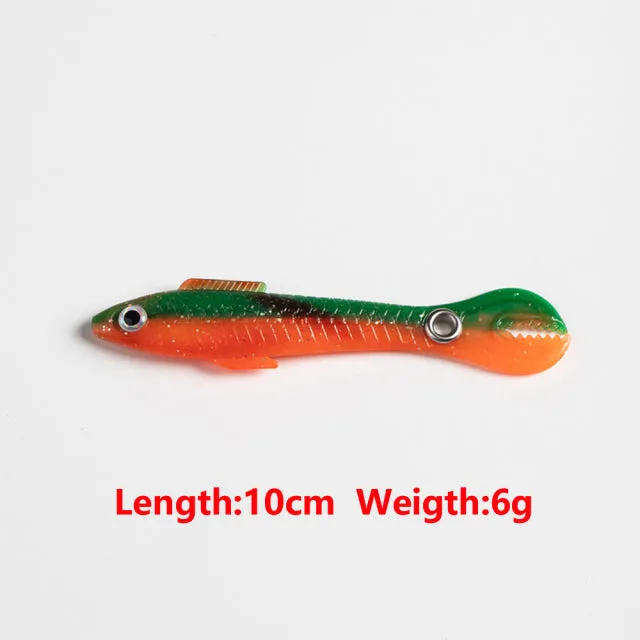 Realistic Reflective Soft Fishing Artificial Bait