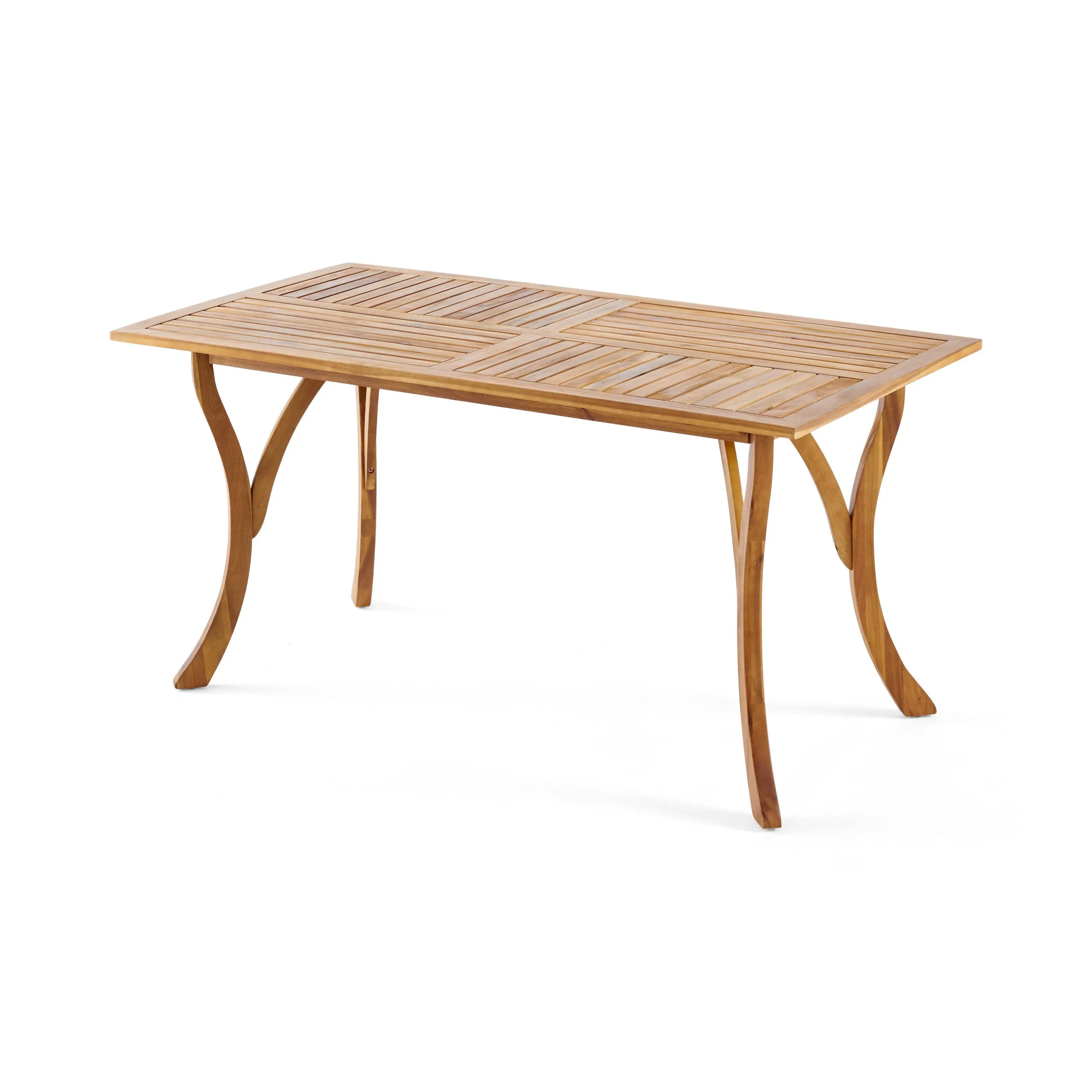 Teak Acacia Wood Outdoor Dining Table