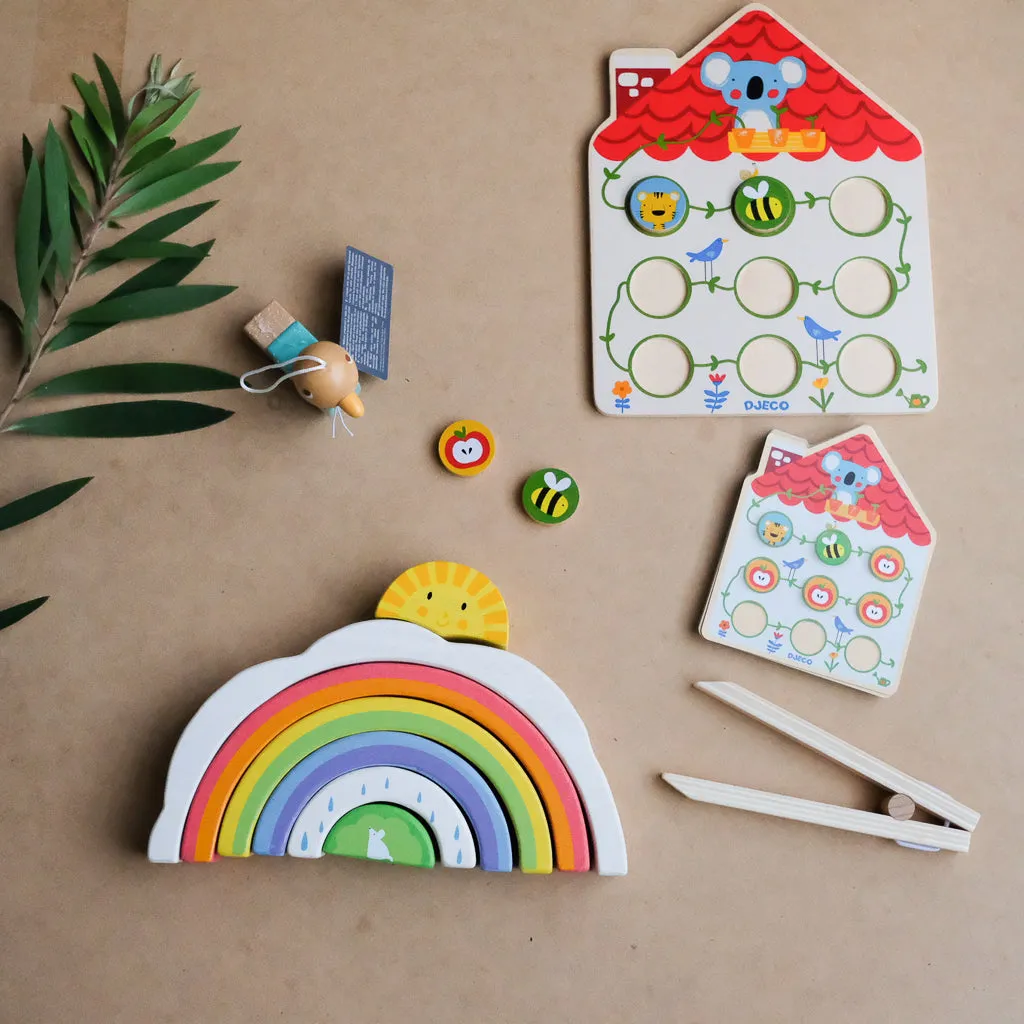 Tender Leaf Wooden Rainbow Tunnel