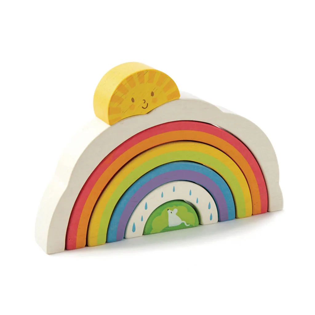 Tender Leaf Wooden Rainbow Tunnel