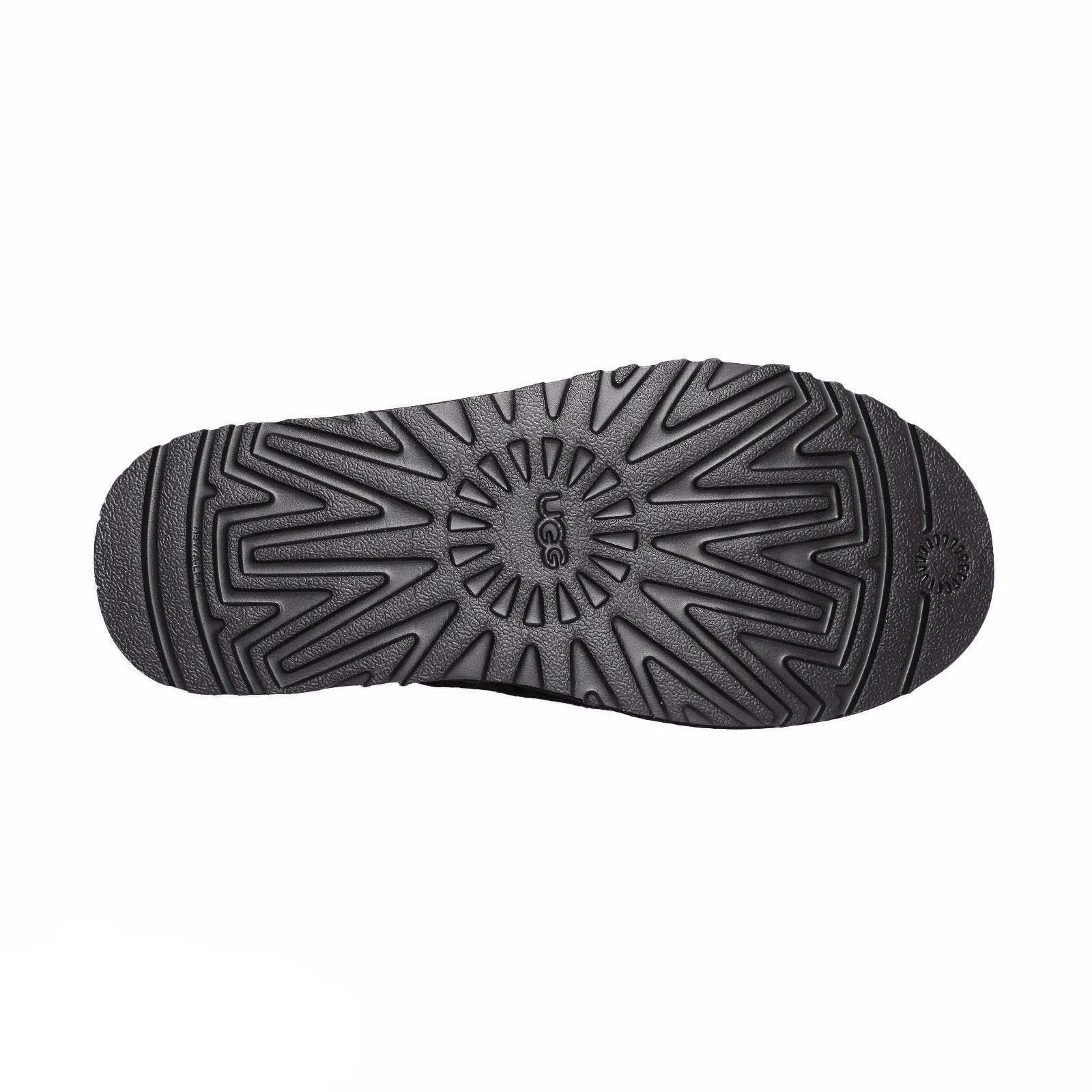 UGG Neuman Black Slippers
