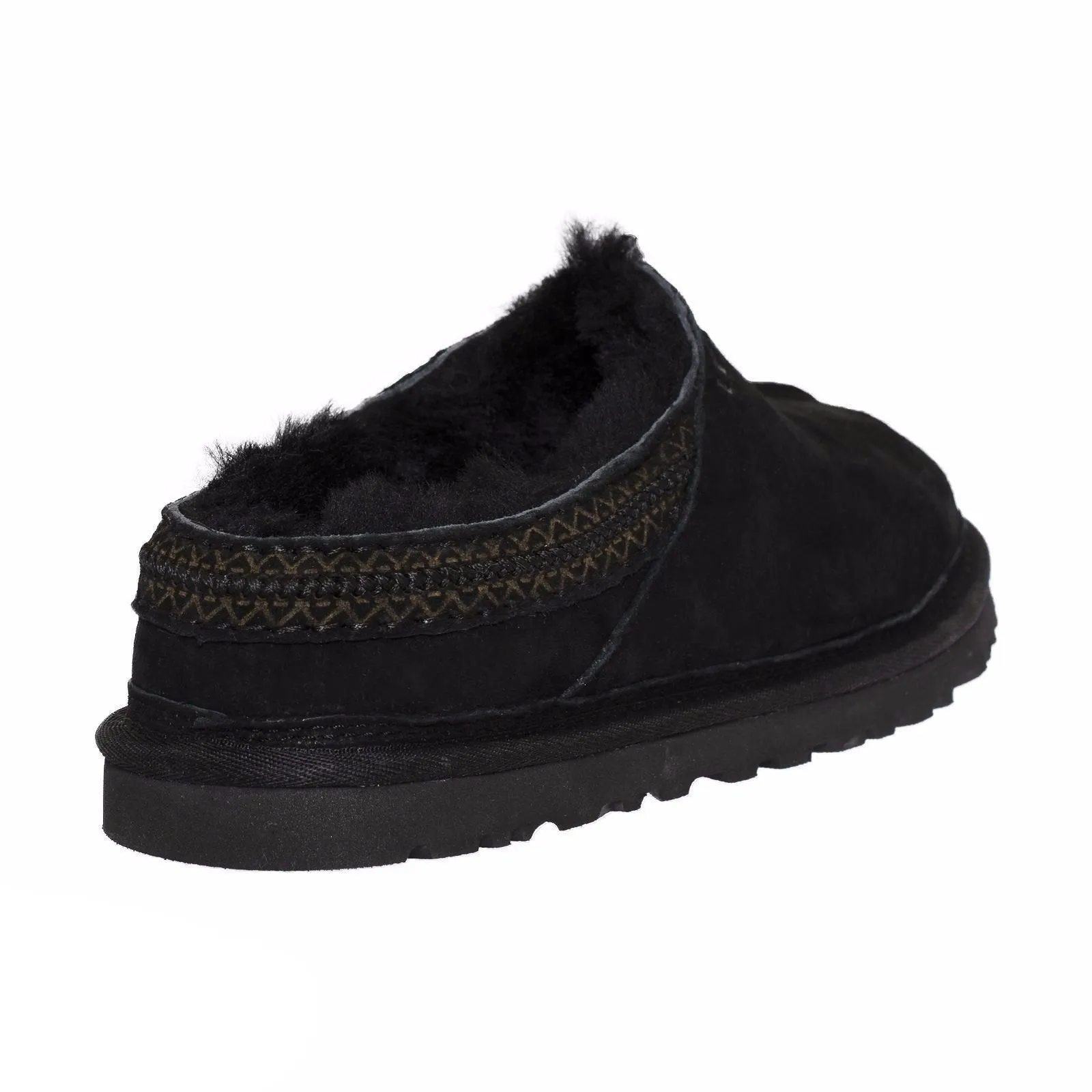 UGG Neuman Black Slippers