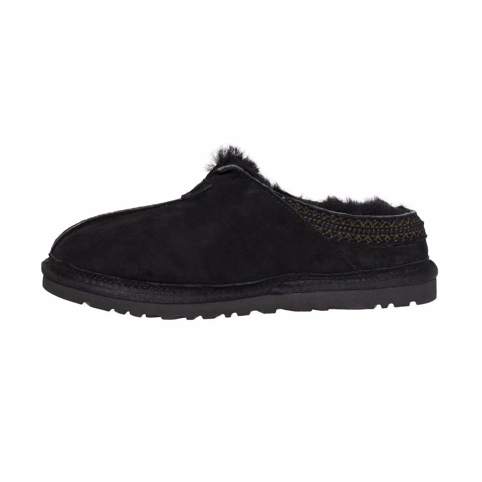 UGG Neuman Black Slippers